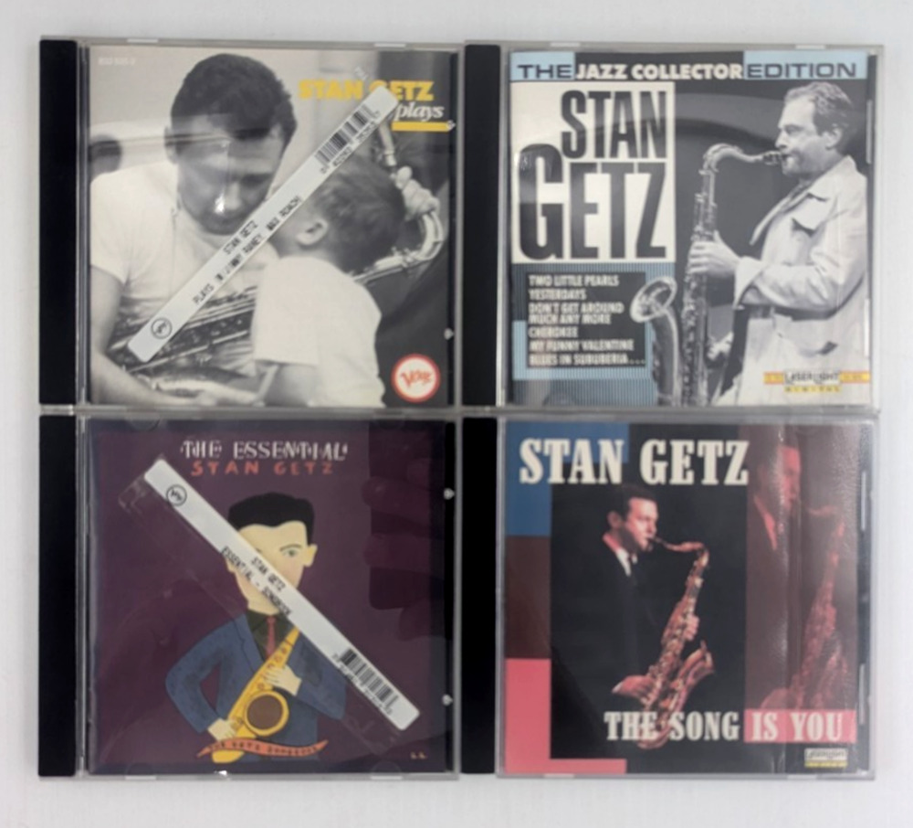 Stan Getz The Essential The Song Is You Stan Getz Plays Lot of 4 CD Jazz